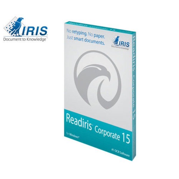 [I.R.I.S] Readiris Corporate 15 +16 (기업용/1User) 다국어 OCR 문자인식 프로그램